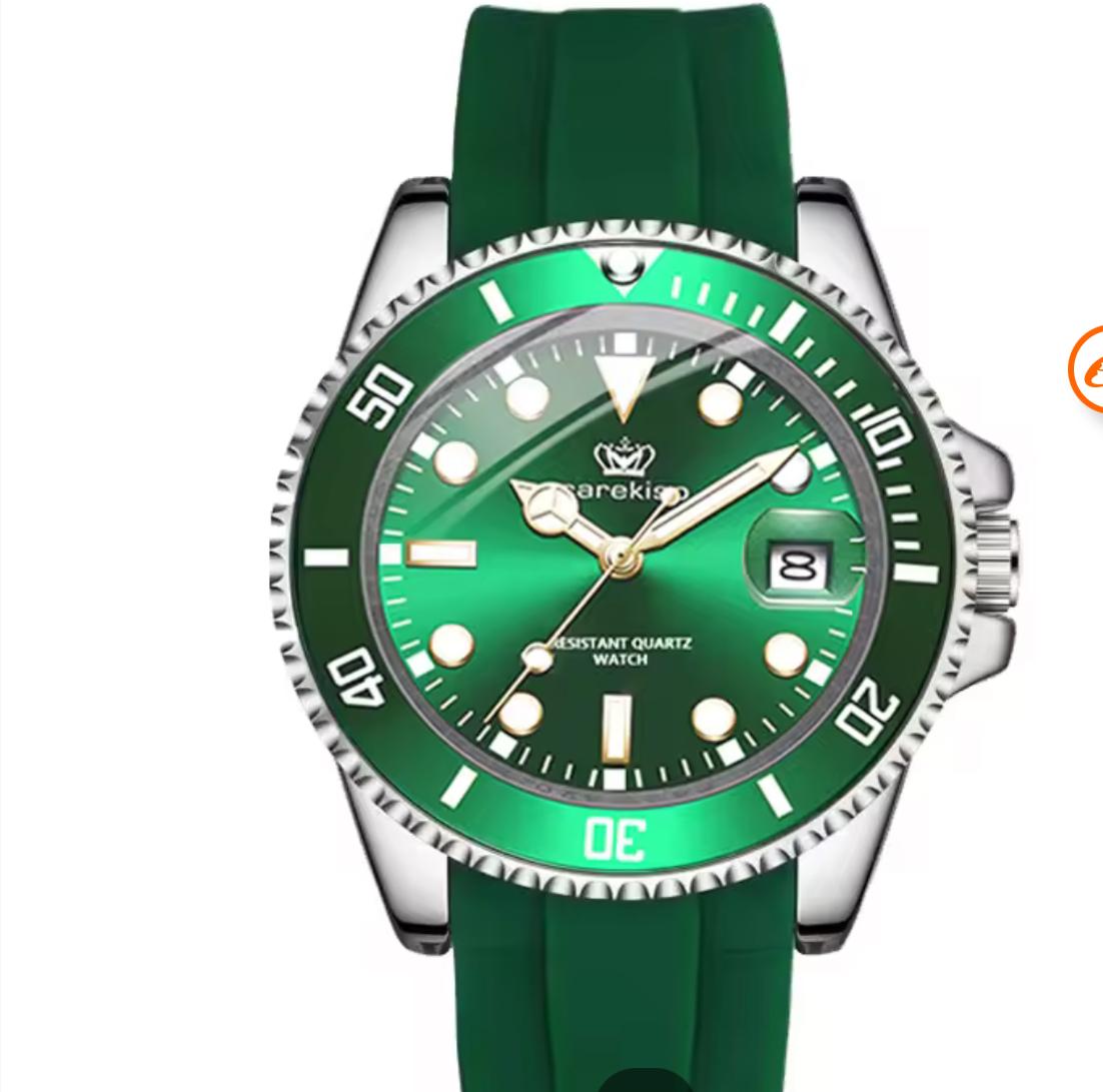 RINNADY Men clasic watch with moving dial