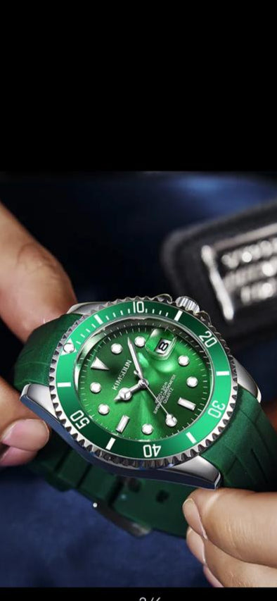 RINNADY Men clasic watch with moving dial